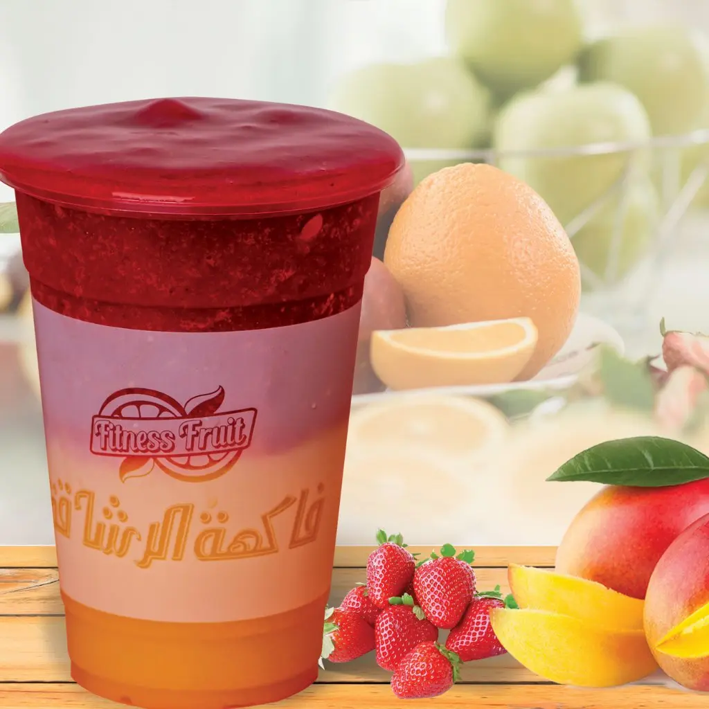 Mango With Strawberries